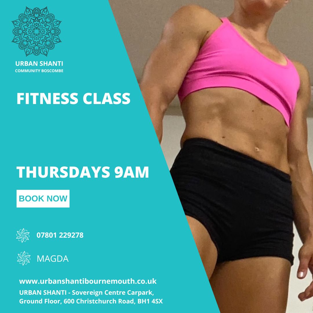 fitness class bournemouth boscombe urban shanti